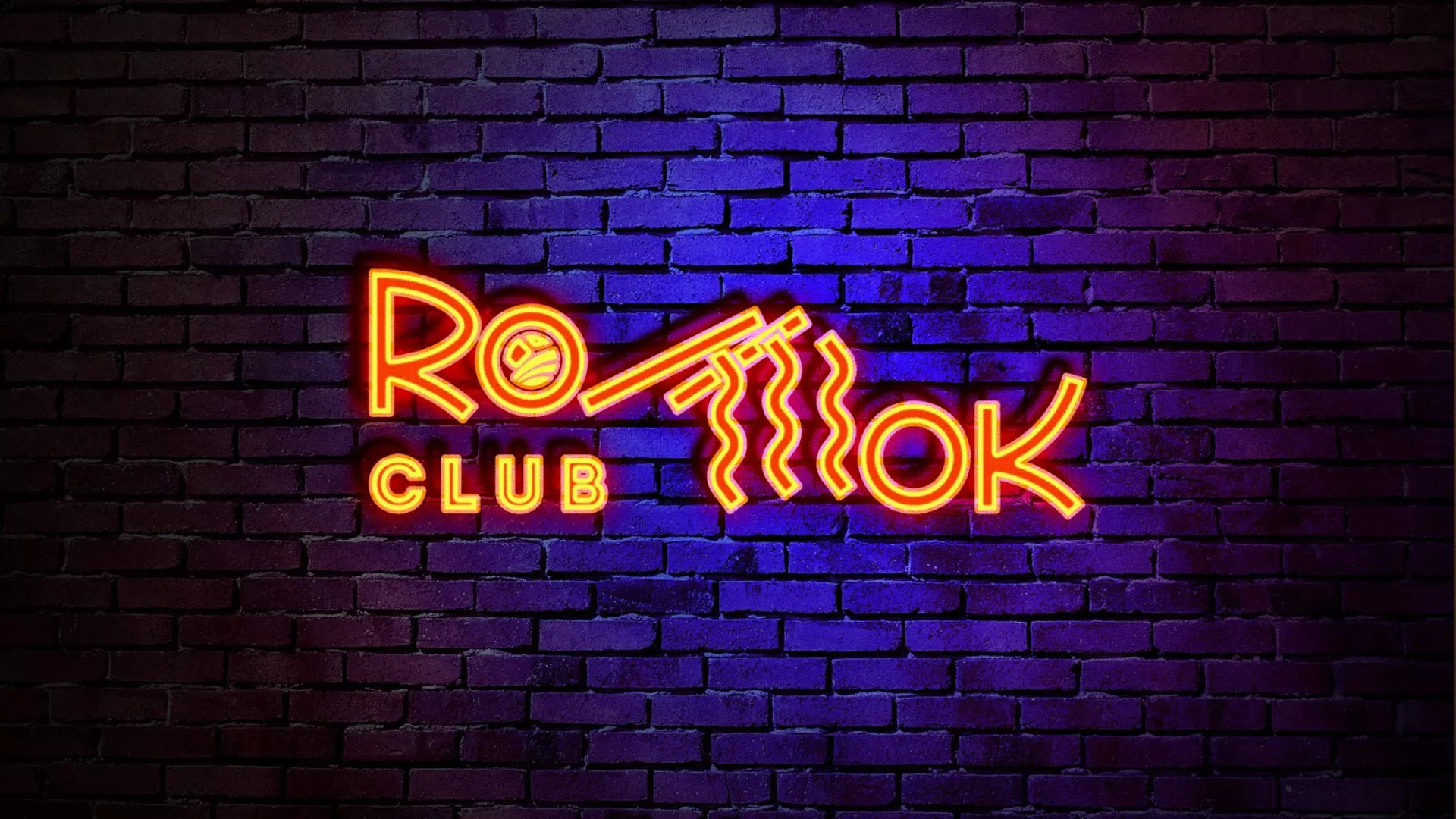 Разработка интерьерной вывески суши-бара «Roll Wok Club» в Апшеронске